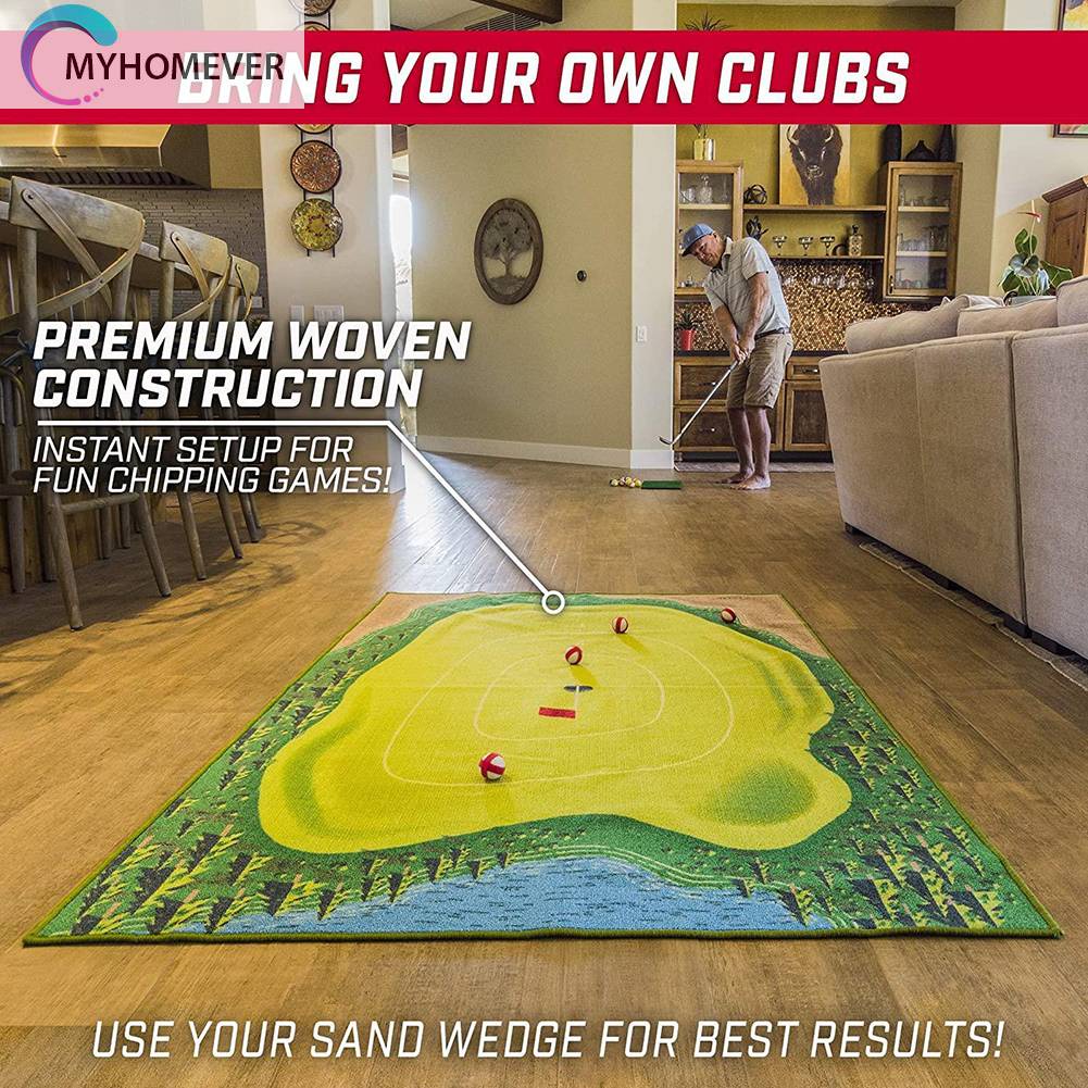 Bộ Dụng Cụ Luyện Tập Chơi Golf Trong Nhà / Ngoài Trời Tiện Lợi