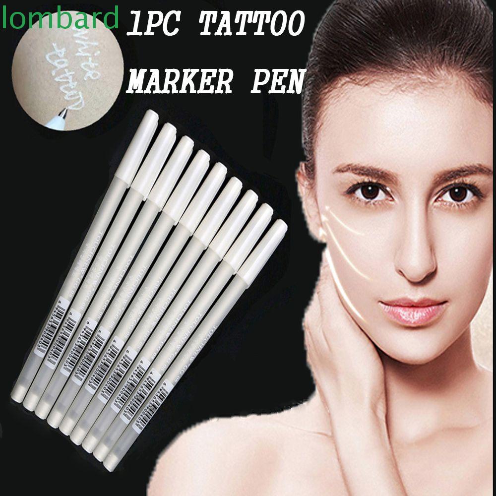 LOMBARD Phụ Kiện Xăm Lông Mày Màu Trắng Chuyên Dụng