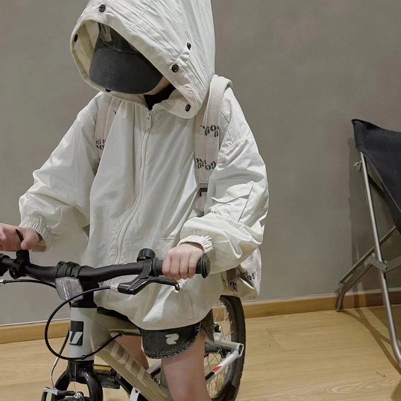 Áo Khoác Mỏng Chống Nắng Và Tia UV Mẫu Mới 2023 Thời Trang Mùa Hè Cho Bé Trai