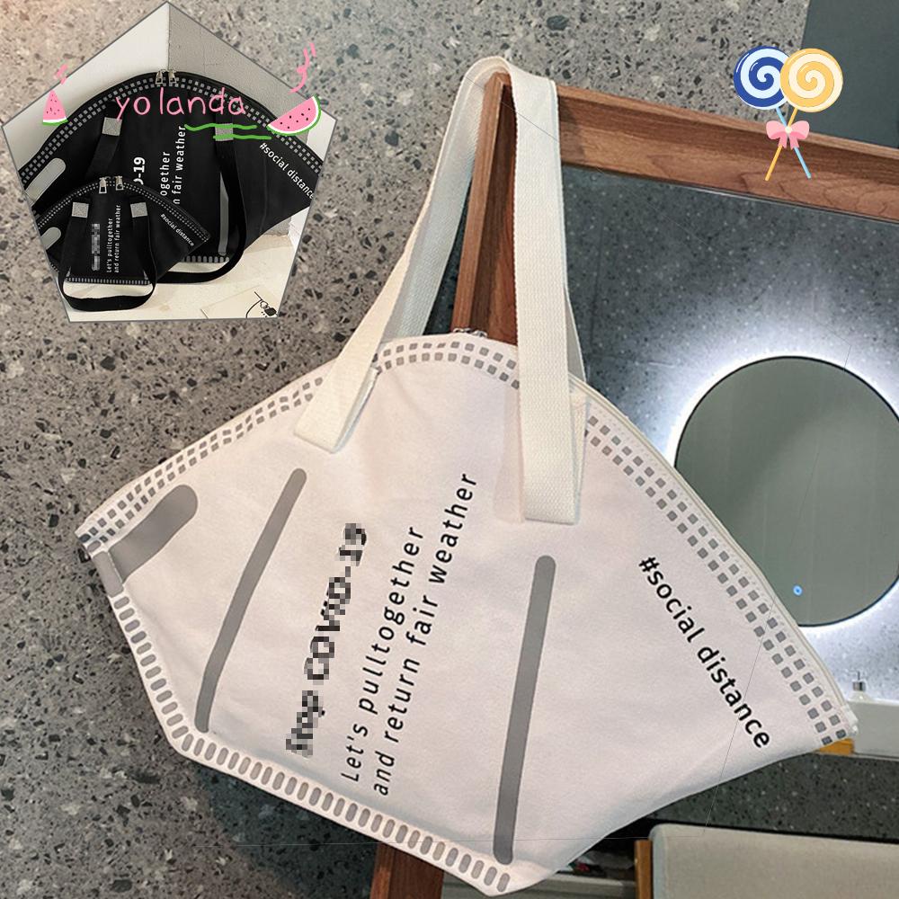 YOLA Túi Tote Đeo Vai Cỡ Lớn Phối Dây Xích Thiết Kế Sáng Tạo Cho Nữ