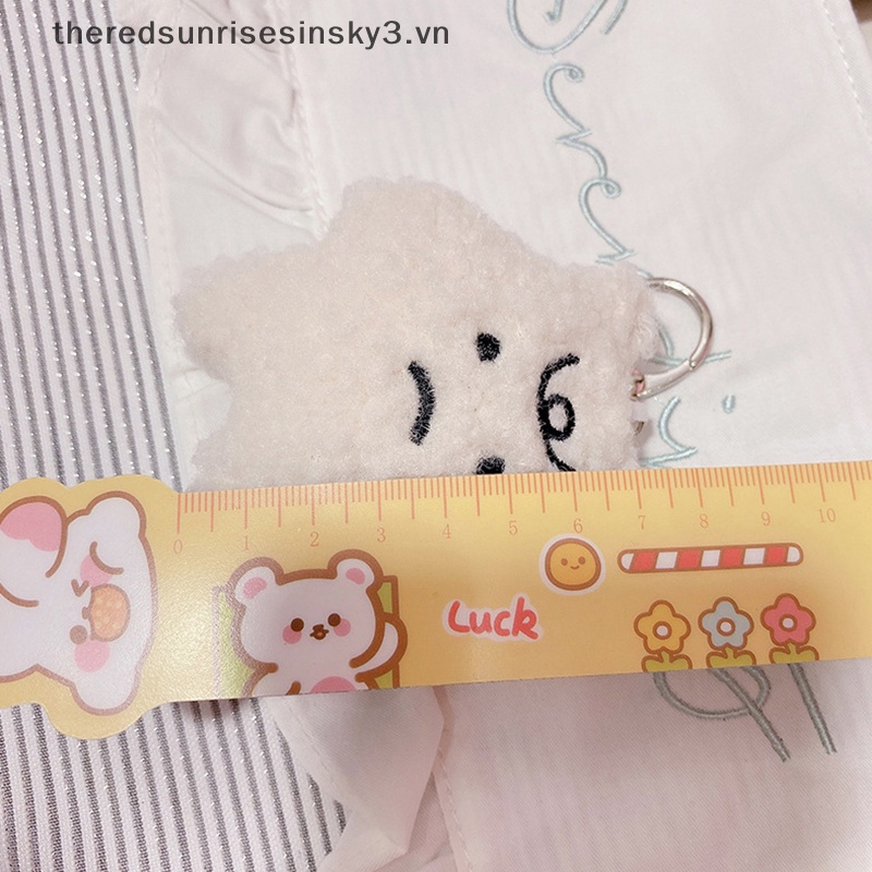 Móc Khóa Hình Búp Bê Nhồi Bông Mềm Mại Đáng Yêu