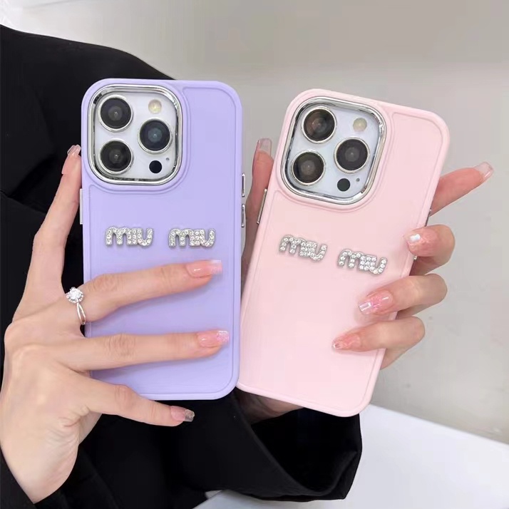Ốp Điện Thoại tpu Mềm Hình MIUMIU 3D Cho Iphone 15 Pro max 14 pro max 14 plus 13 pro max 12 pro max 11 pro max 15 Pro XSMAX XR X