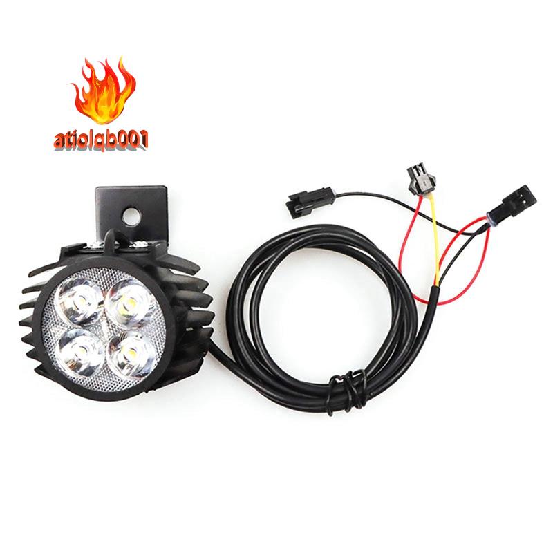 Đèn Pha Hai Trong Một 10-Inch M4 LED Siêu Sáng Cho Xe Điện Kugoo