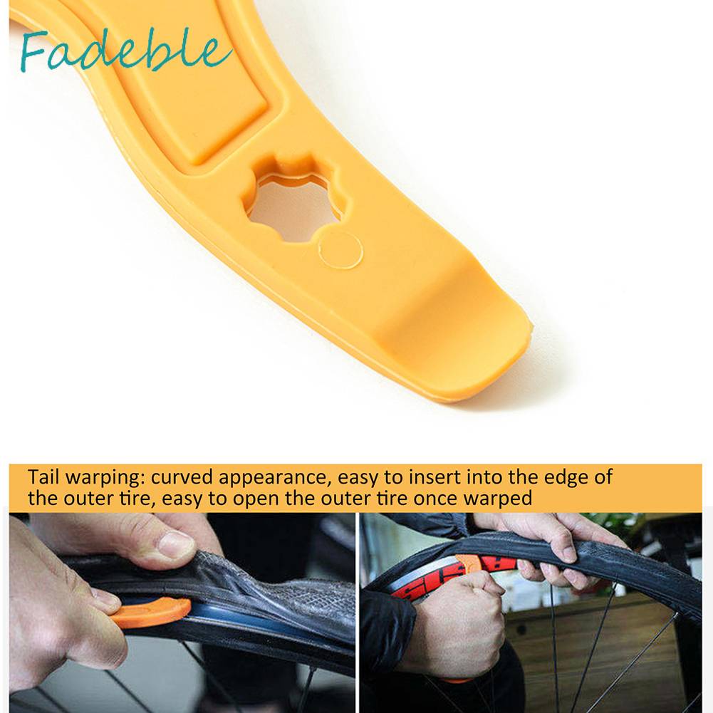 Cờ Lê Sửa Chữa Lốp Xe Đạp Bằng Nylon Siêu Bền Tiện Dụng