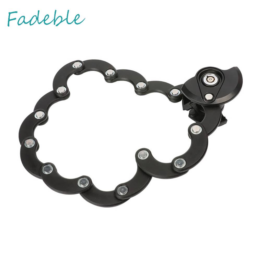 Dây Xích Khóa Xe Đạp / Xe Máy Bằng Hợp Kim Thép Cao Cấp