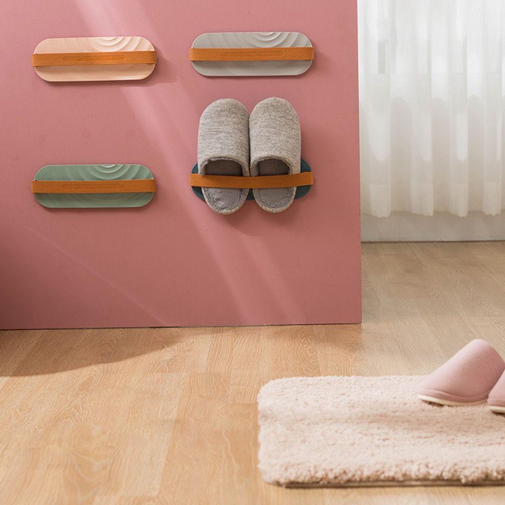 MXMUSTY Giá Đỡ Giày Dép Hai Tầng Gắn Tường Chống Nước Sắp Xếp Gọn Gàng Cho Nhà Ở