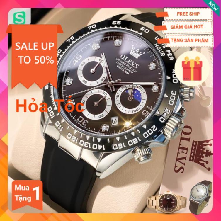 Đồng hồ nam chính hãng Olevs 2875  phát sáng chống nước Rolex