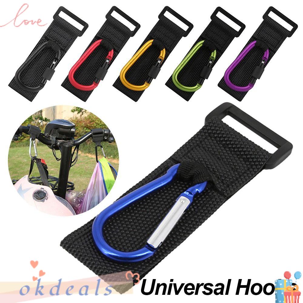 OKDEALS Móc Treo Đồ Bằng Kim Loại Gắn Xe Đẩy Em Bé Tiện Dụng