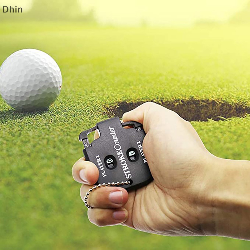 1 Dụng Cụ Đếm Điểm Chơi Golf Mini Có Móc Khóa Tiện Dụng