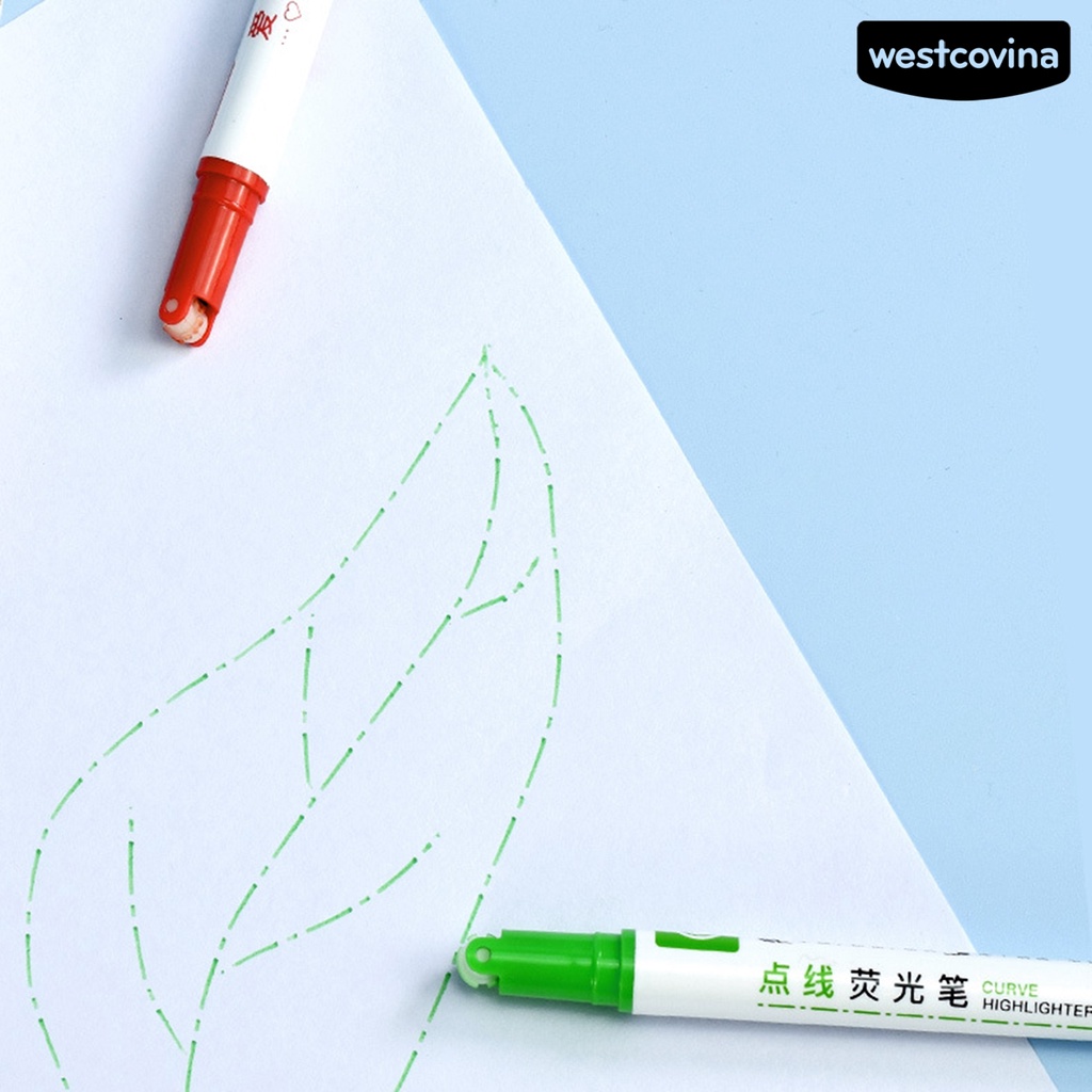 [WSTN]✎Set 6 Bút Kẻ Mắt Dạng Lăn Nhanh Khô Nhiều Màu Sắc