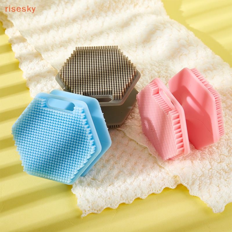 Bàn Chải Silicone Rửa Mặt Mát Xa Tiện Dụng