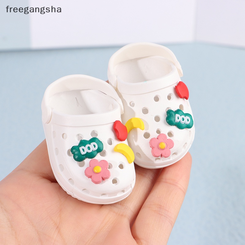 1 Đôi Xăng đan Đi Biển Đục Lỗ Mini Cho Búp Bê
