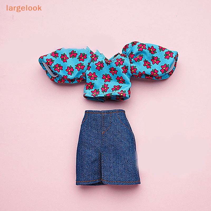 1 Bộ Áo Và Chân Váy Thời Trang Cho Búp Bê 30cm