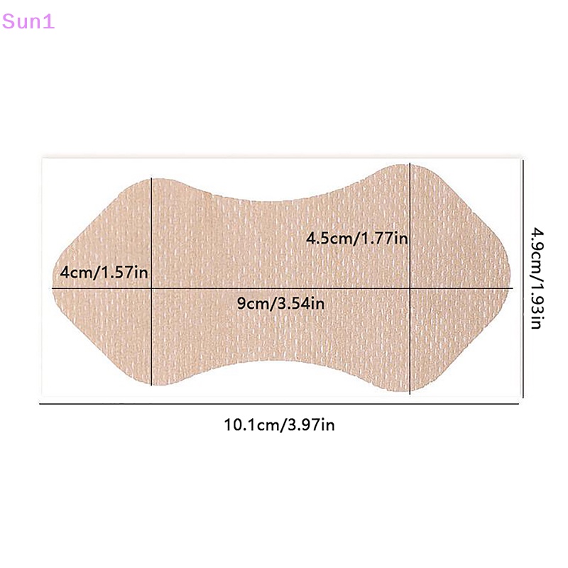 Set 1 / 10 / 20 Miếng Dán Thấm Hút Mồ Hôi Cho Vùng Da Dưới Cánh Tay Tiện Dụng