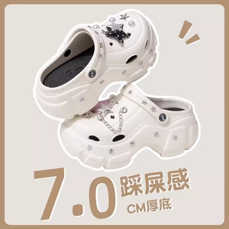 ICCLEK  dép cross dép sandal nữ dép bánh mì nữ Thoải mái 33zDDX080405   Phong cách Beautiful Thời trang Chic B91H0EJ 37Z230910