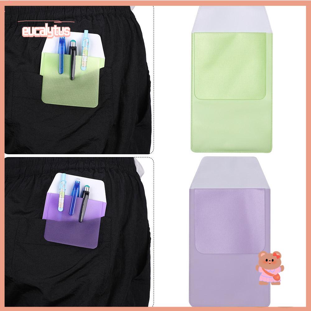 EUTUS Bộ 3 Túi Đựng Bút Bằng PVC Tiện Dụng Cho Văn Phòng Ốp