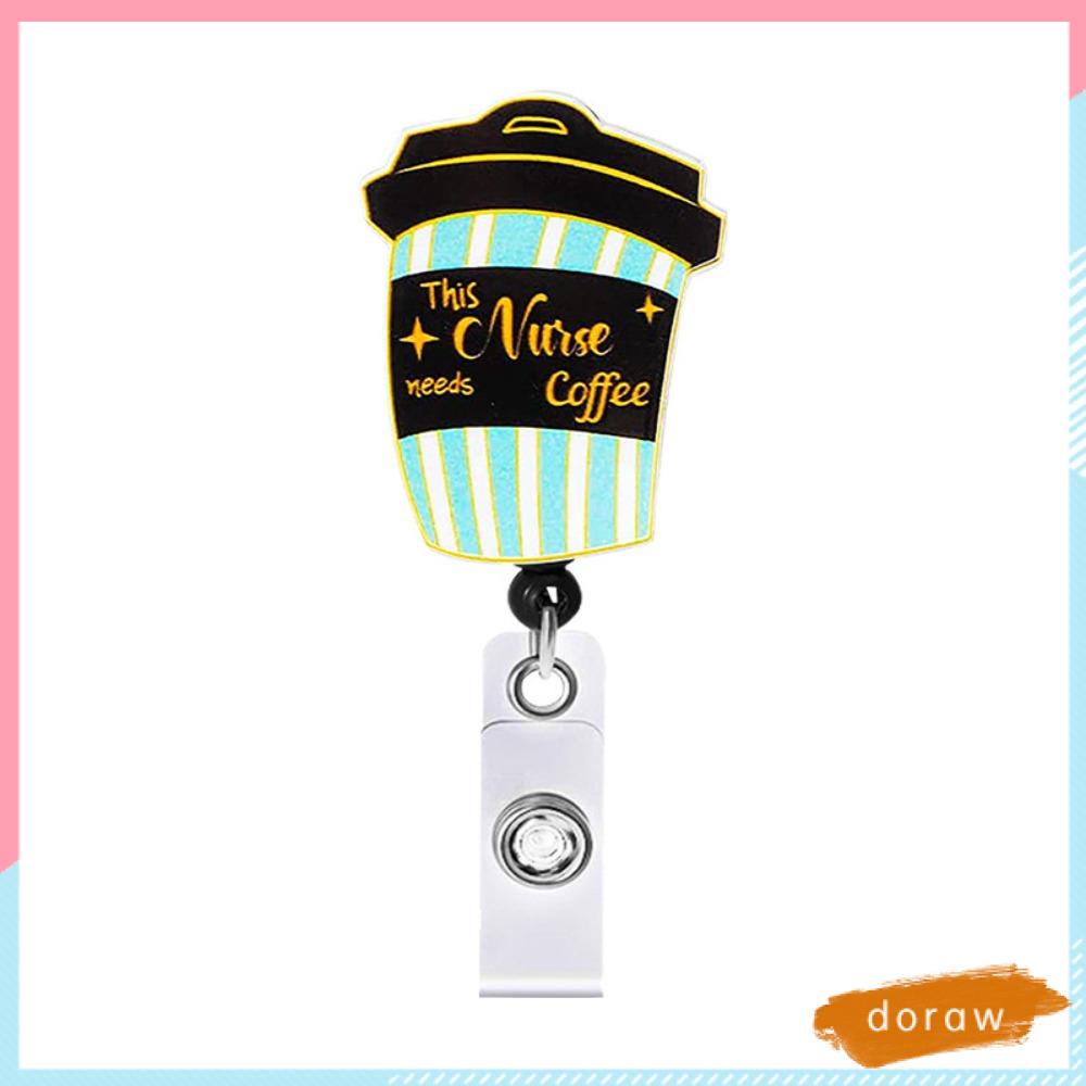 DORAW Giá Đỡ Cuộn Cốc Cà Phê / Y Tá Dễ Thương Có Thể Thu Gọn Cho Văn Phòng