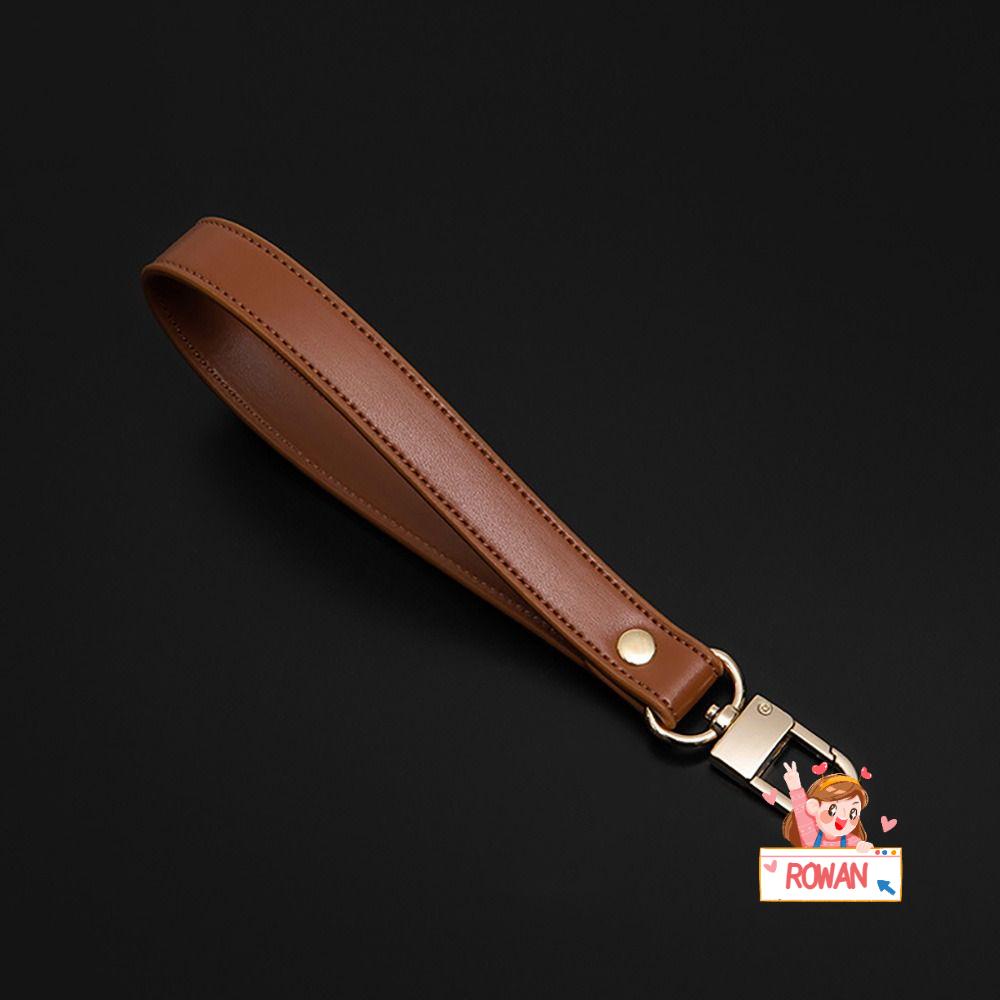 ROWANS Dây Đeo Cổ Tay Thay Thế DIY Bằng Da PU Cho Ví Cầm Tay