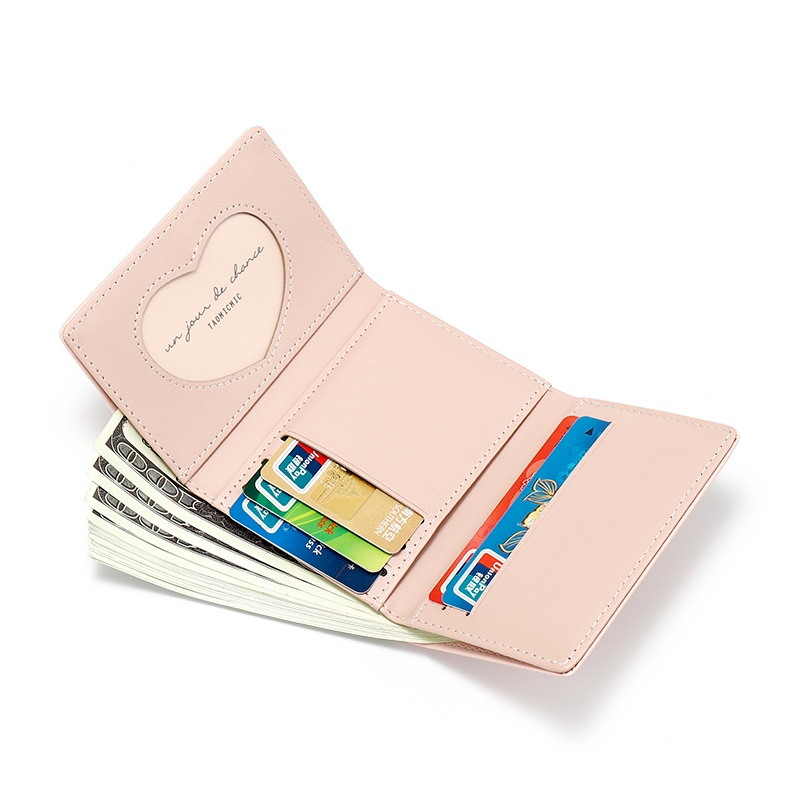 Ví nữ PIERRE LOUES vuông in hình củ cà rốt hoạt hình đáng yêu