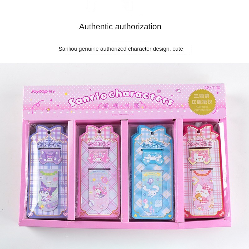 Sanrio JK Kẹp Đánh Dấu Trang Hai Mặt Tinh Tế Kulomi Đại Học