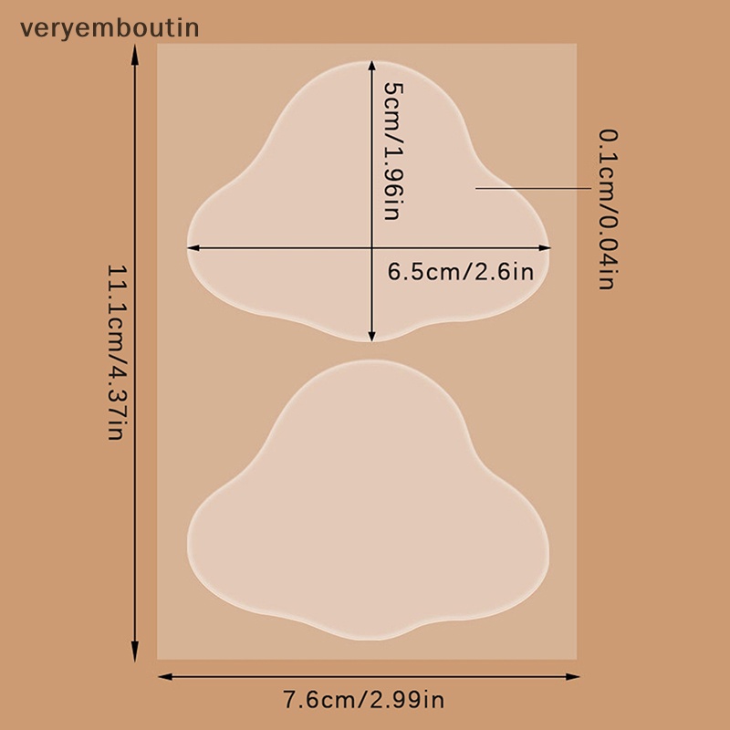 Bộ 2 Miếng Dán Bảo Vệ Gót Chân Chống Thấm Nước Chống Ma Sát