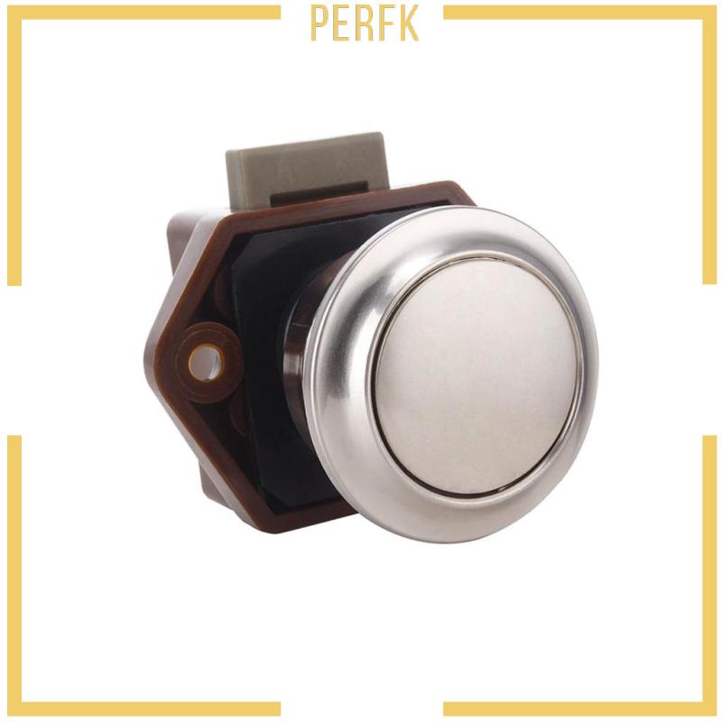 Tay Nắm Cửa Tủ Dạng Nút Nhấn Không Chìa Khóa 25mm Cho Tàu Thuyền