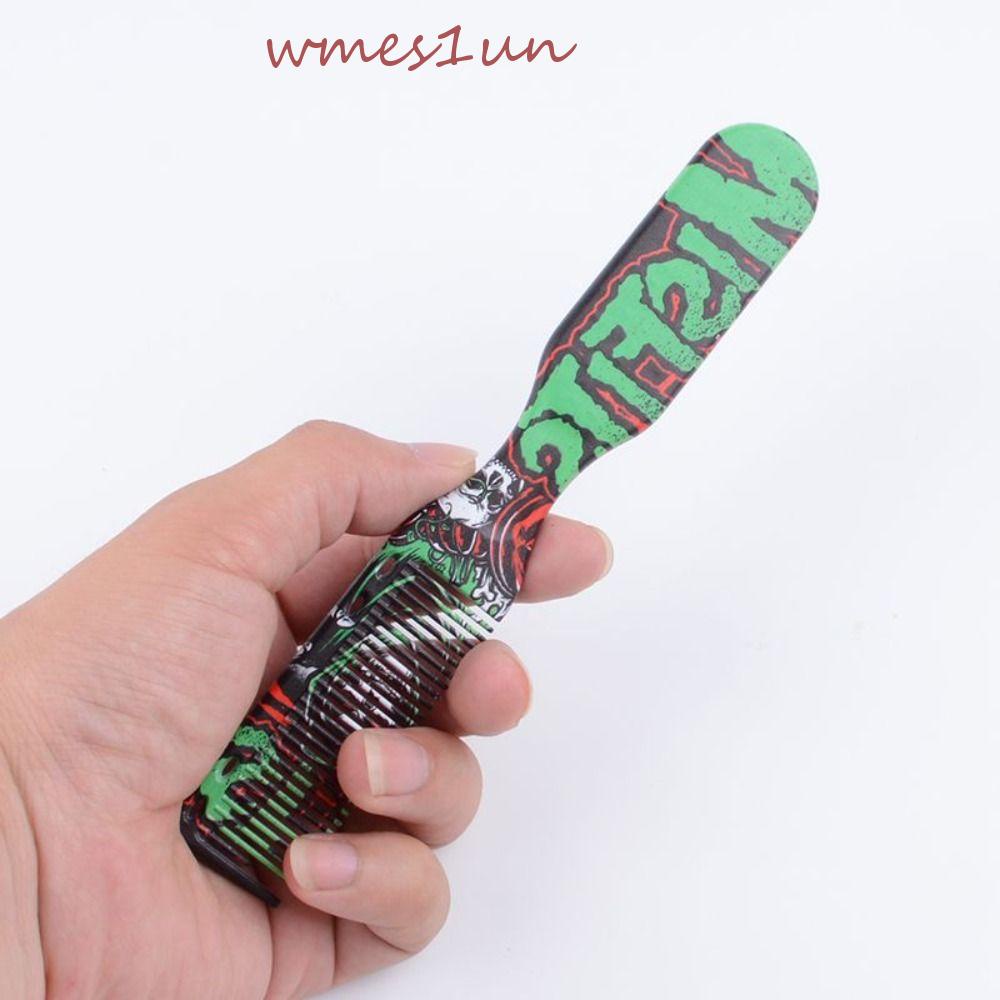 WMES15H Lược Chải Râu Hai Mặt Chống Tĩnh Điện 2 Trong 1 Chuyên Nghiệp Cho Salon