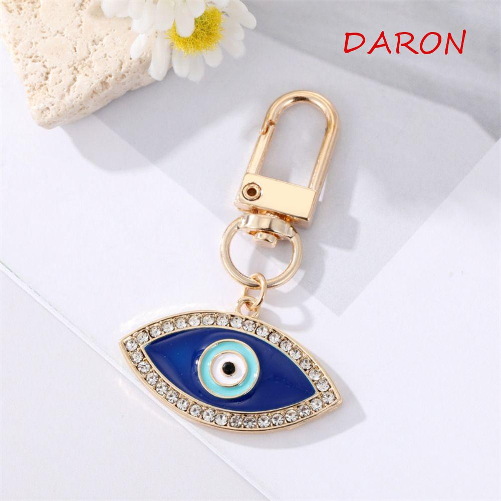 DARON Móc Chìa Khóa / Điện Thoại Hình Đôi Mắt Độc Đáo Thời Trang DIY