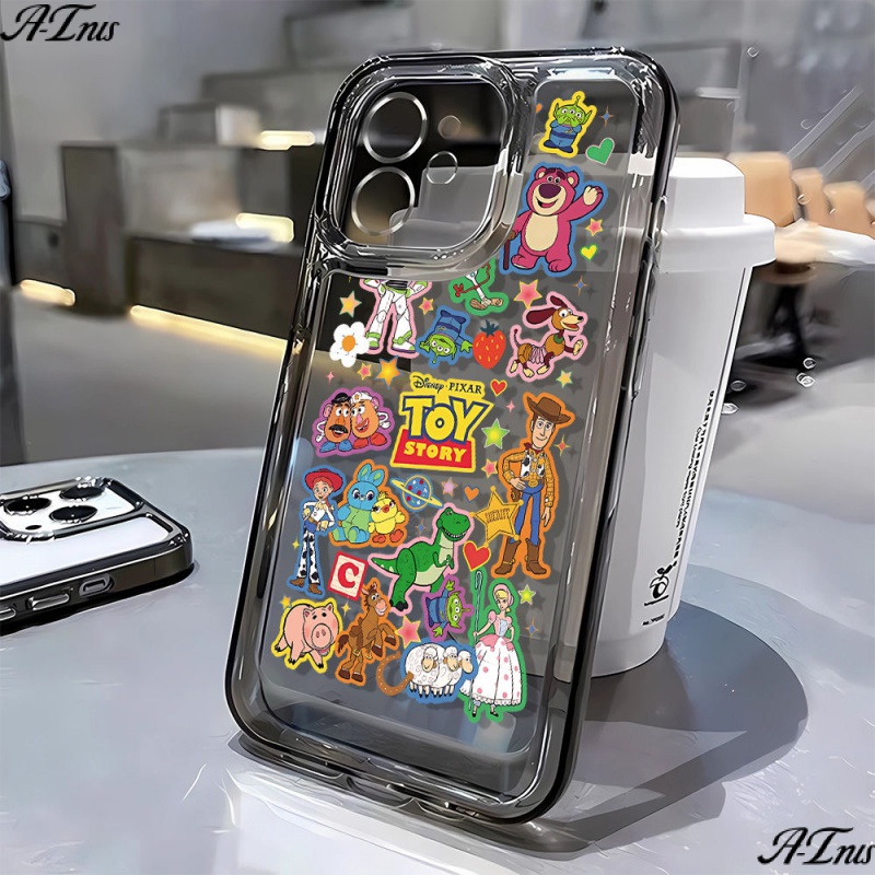 Ốp Điện Thoại Dẻo Họa Tiết Hoạt Hình Toy Story Dễ Thương Cho iPhone14Promax13 11 1278p