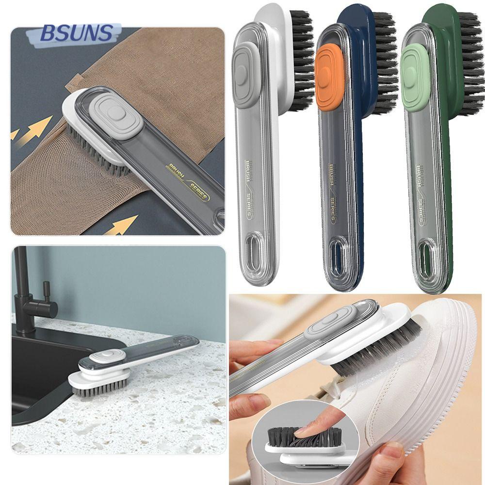 BSUNS Bàn Chải Chà Giày Lông Mềm Cán Dài Tiện Dụng