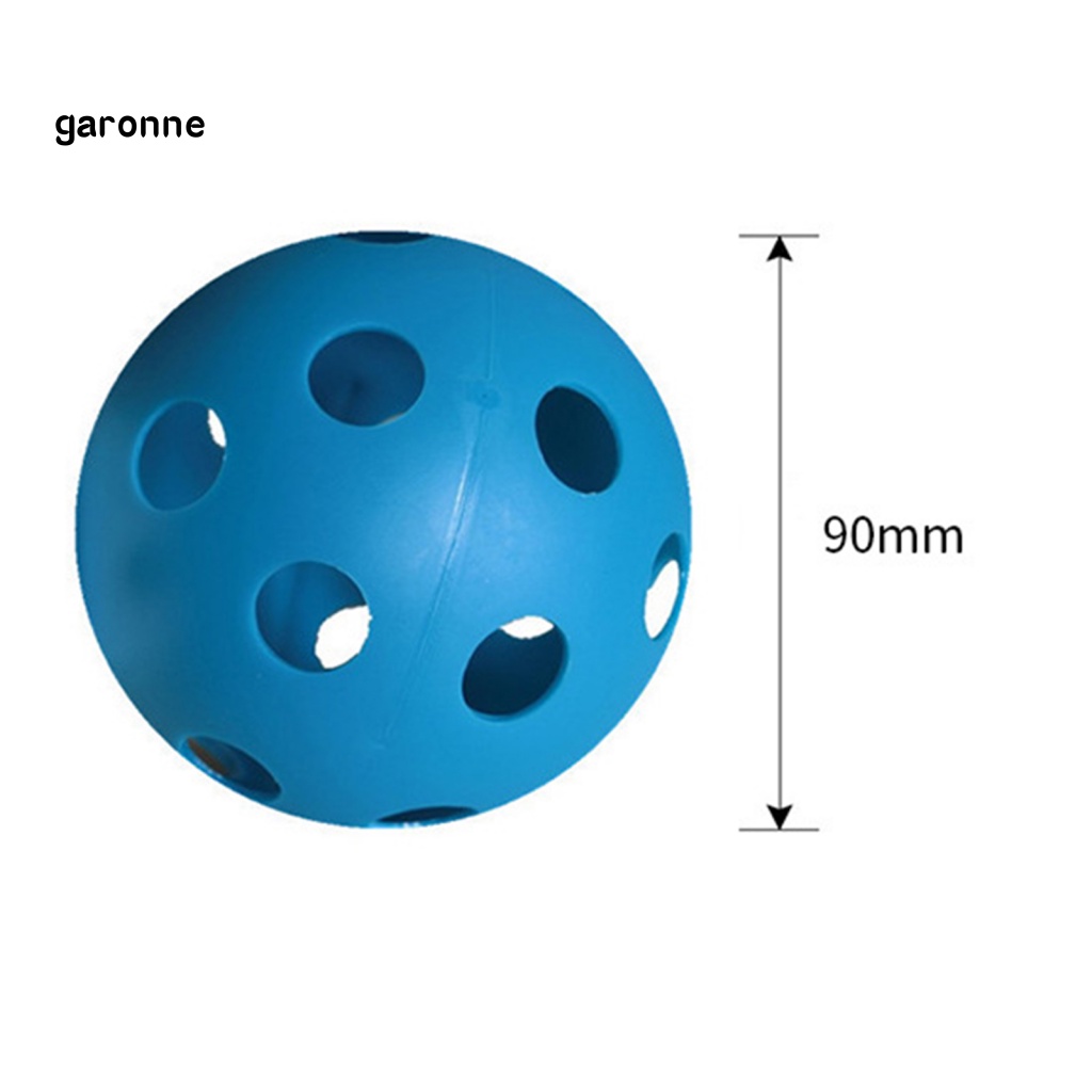 Set 5 Quả Bóng Golf Rỗng 90mm Hỗ Trợ Luyện Tập Trong Nhà