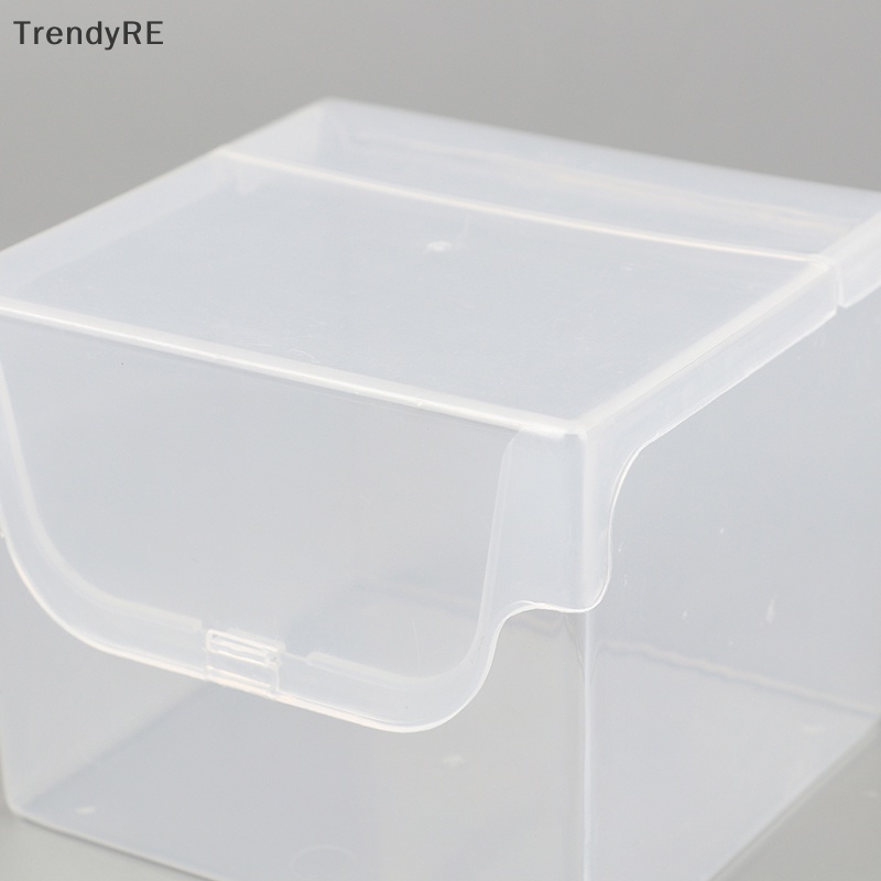 Hộp Đựng Bưu Thiếp Dán Bàn Trong Suốt Sức Chứa Lớn Họa Tiết Ngôi Sao Nắp Lật Hợp Thời Trang RE