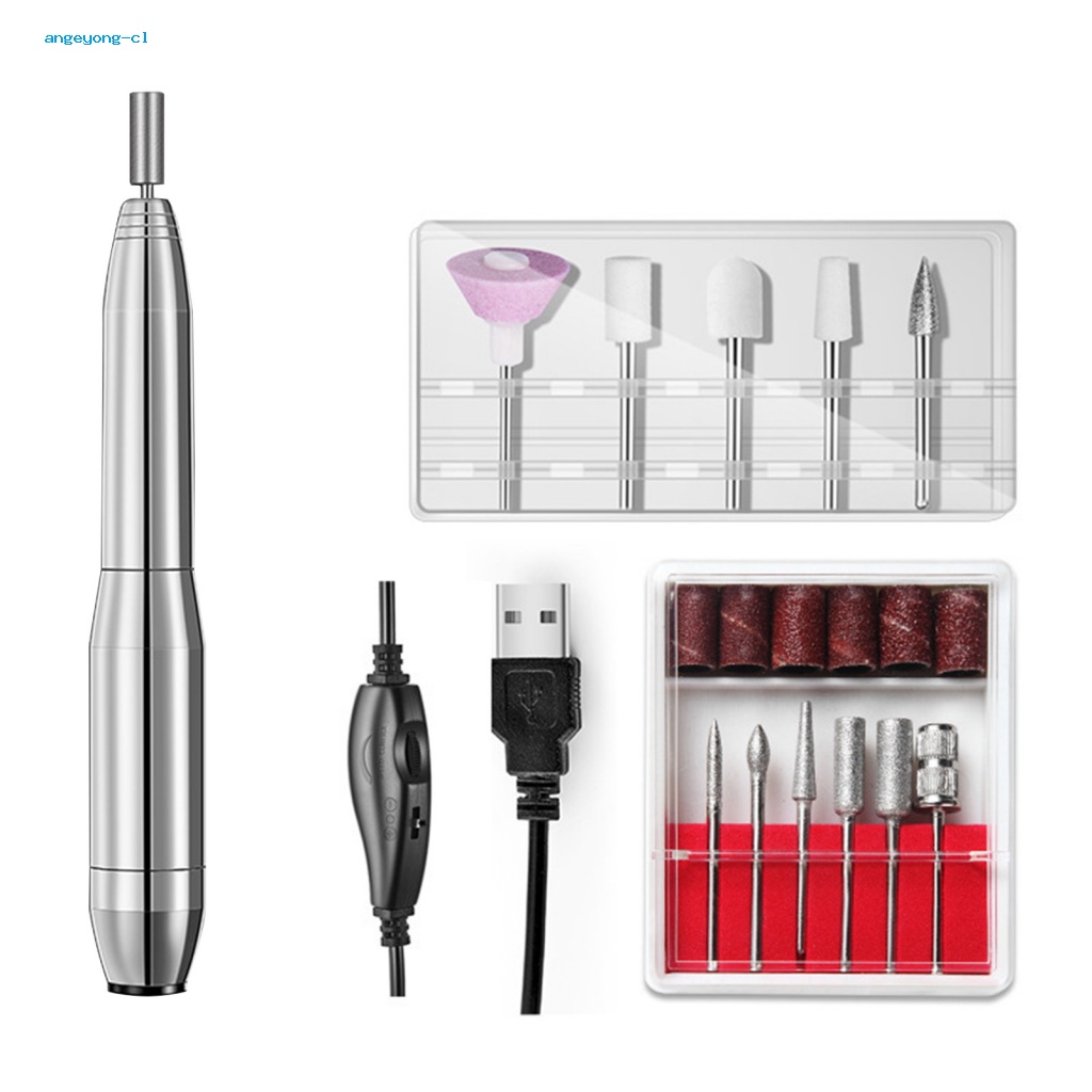 Bộ Máy Mài Móng Tay Tẩy Tế Bào Chết Chuyên Dụng Phích Cắm Usb