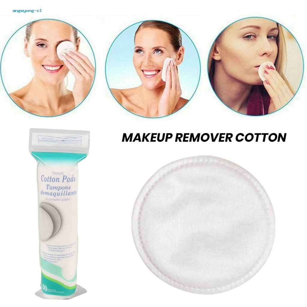 Bộ 120 Bông Tẩy Trang Hai Mặt Hiệu Quả Nhẹ Nhàng Cho Mặt Và Mắt