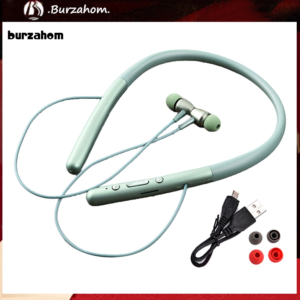 Set Tai nghe không dây Nhét Tai Từ Tính Thiết Kế Thể Thao Và Phụ Kiện