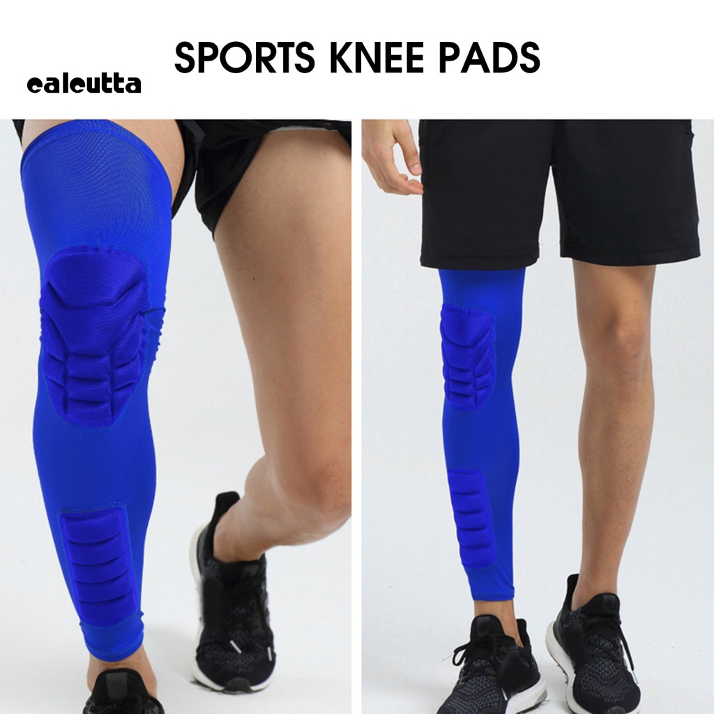 1 Cái Vớ Nén Mềm Mại Thoáng Khí Chống Va Đập Hỗ Trợ Đầu Gối Độ Co Giãn Cao Thoải Mái Khi Chơi Bóng Rổ