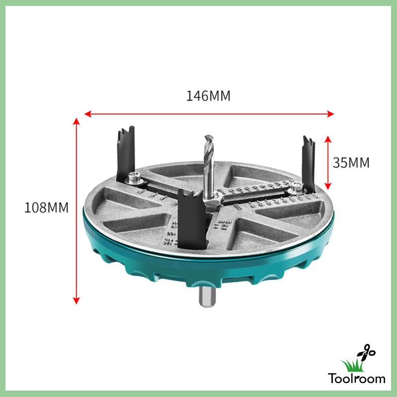 Dụng Cụ Định Vị Đục Lỗ Khoan Tay 45~130mm Chuyên Dụng