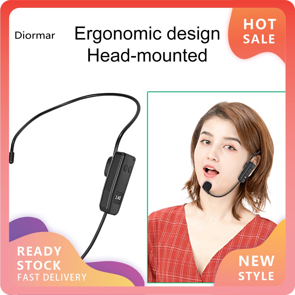 Micro Không Dây Độ Trung Thực Cao Giảm Tiếng Ồn 24G Cho Giảng Dạy