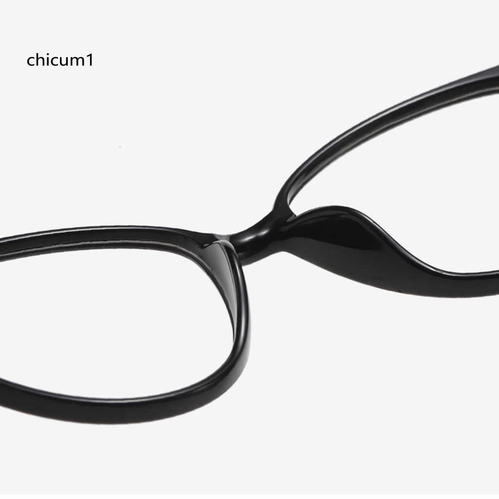 Kính Đọc Sách Gọng Tròn CC 0 Độ Chống Ánh Sáng Xanh Cho Học Sinh