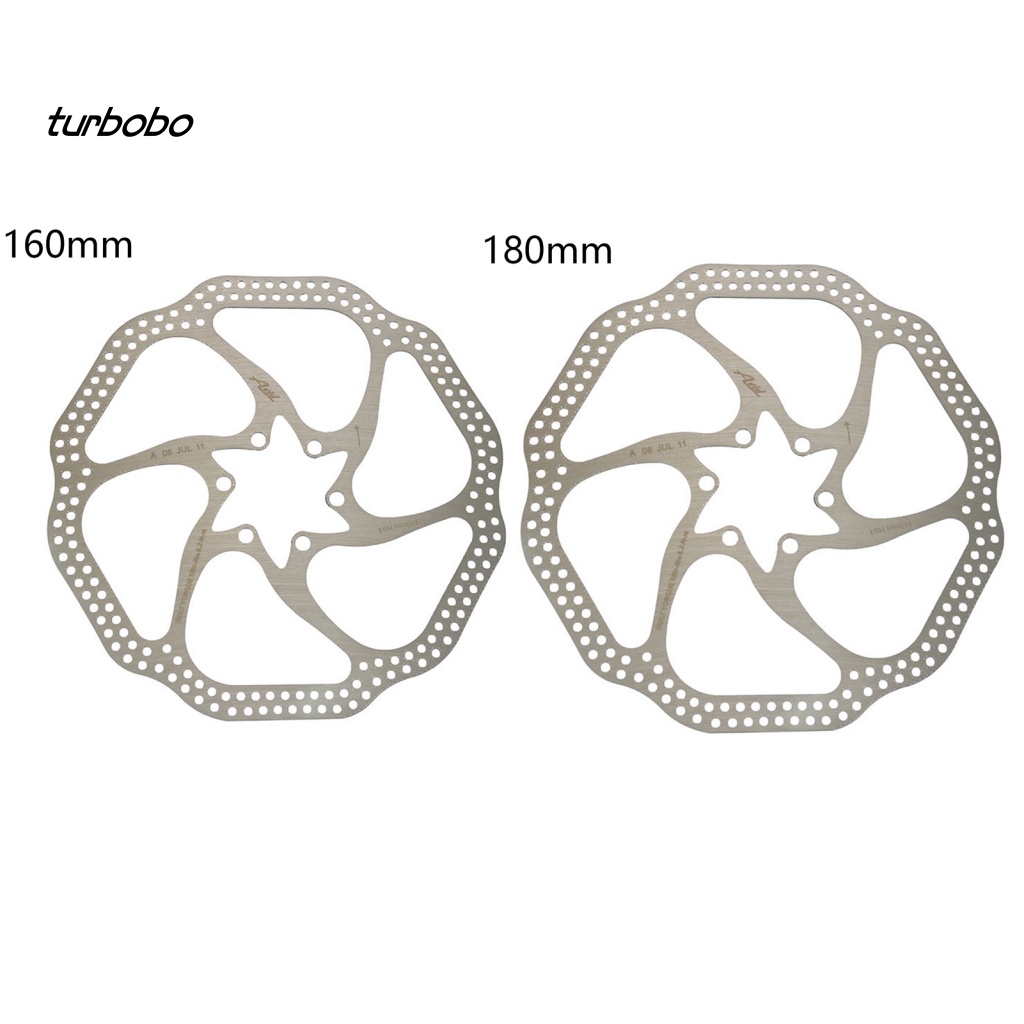 1 Bộ Phanh Nổi Bằng Thép Rỗng Trọng Lượng Nhẹ Tản Nhiệt Tốt Cho Xe Đạp Leo Núi