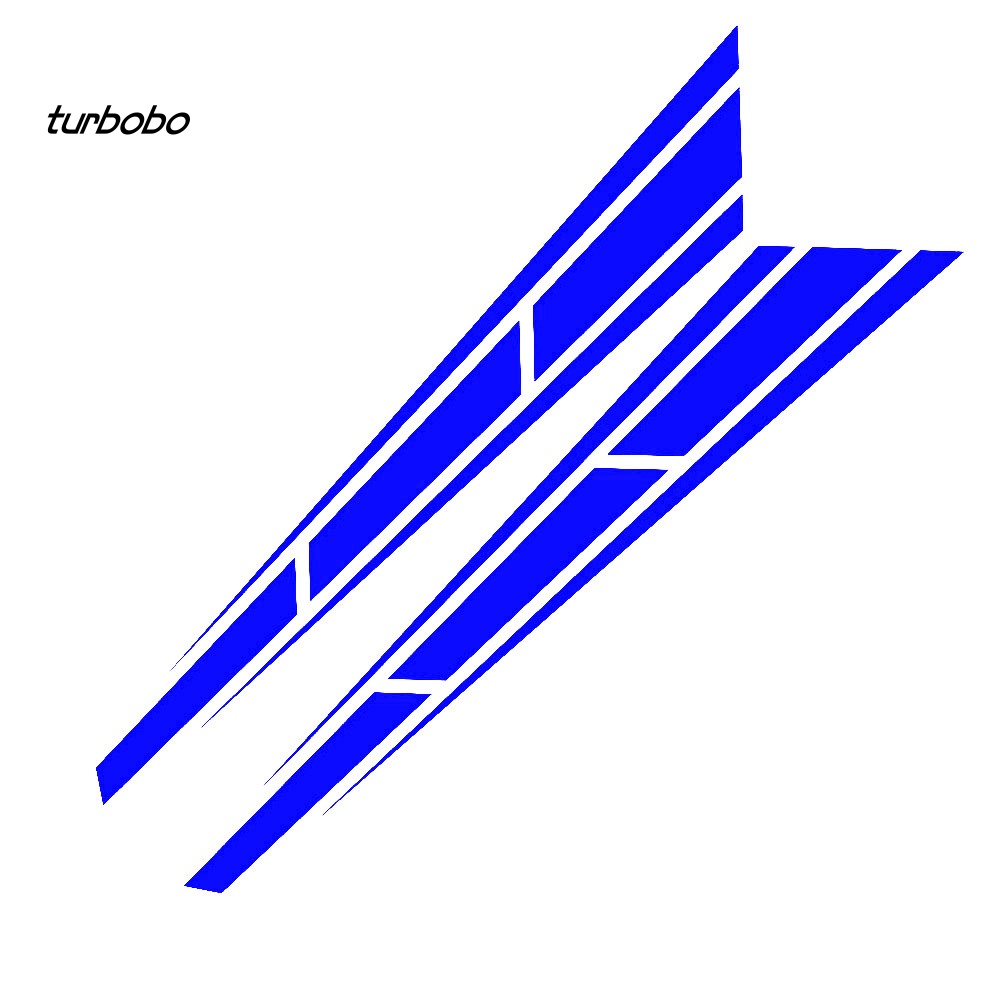 Set 2 Miếng Dán Phản Quang Trang Trí Mui Xe Ô Tô