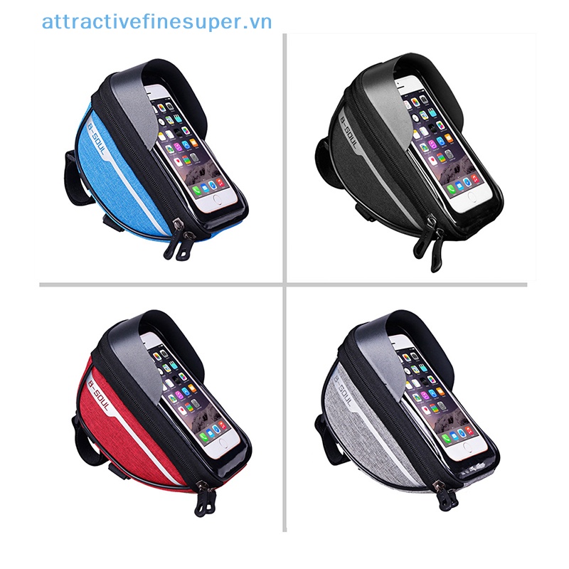 Afs Túi Đựng Điện Thoại Chống Thấm Nước Gắn Khung Trước Xe Đạp Leo Núi