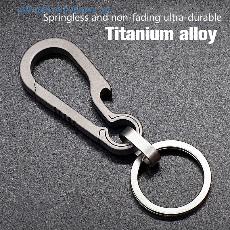 Afs Móc Chìa Khóa Bằng Hợp Kim Titan Dùng Ngoài Trời