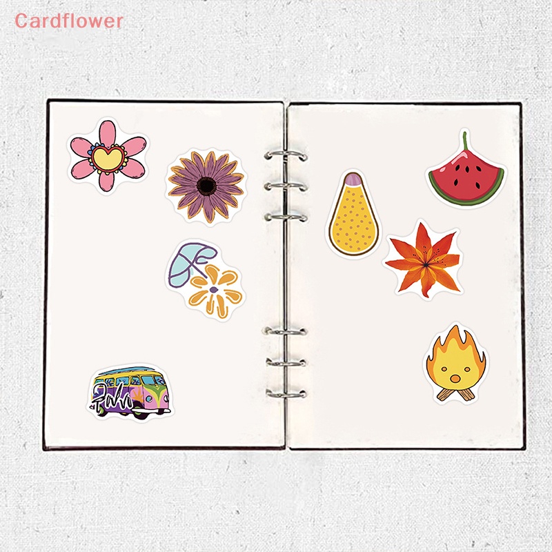 Bộ 57 Miếng Dán Hoạt Hình Trang Trí Laptop Phong Cách Âu Mỹ