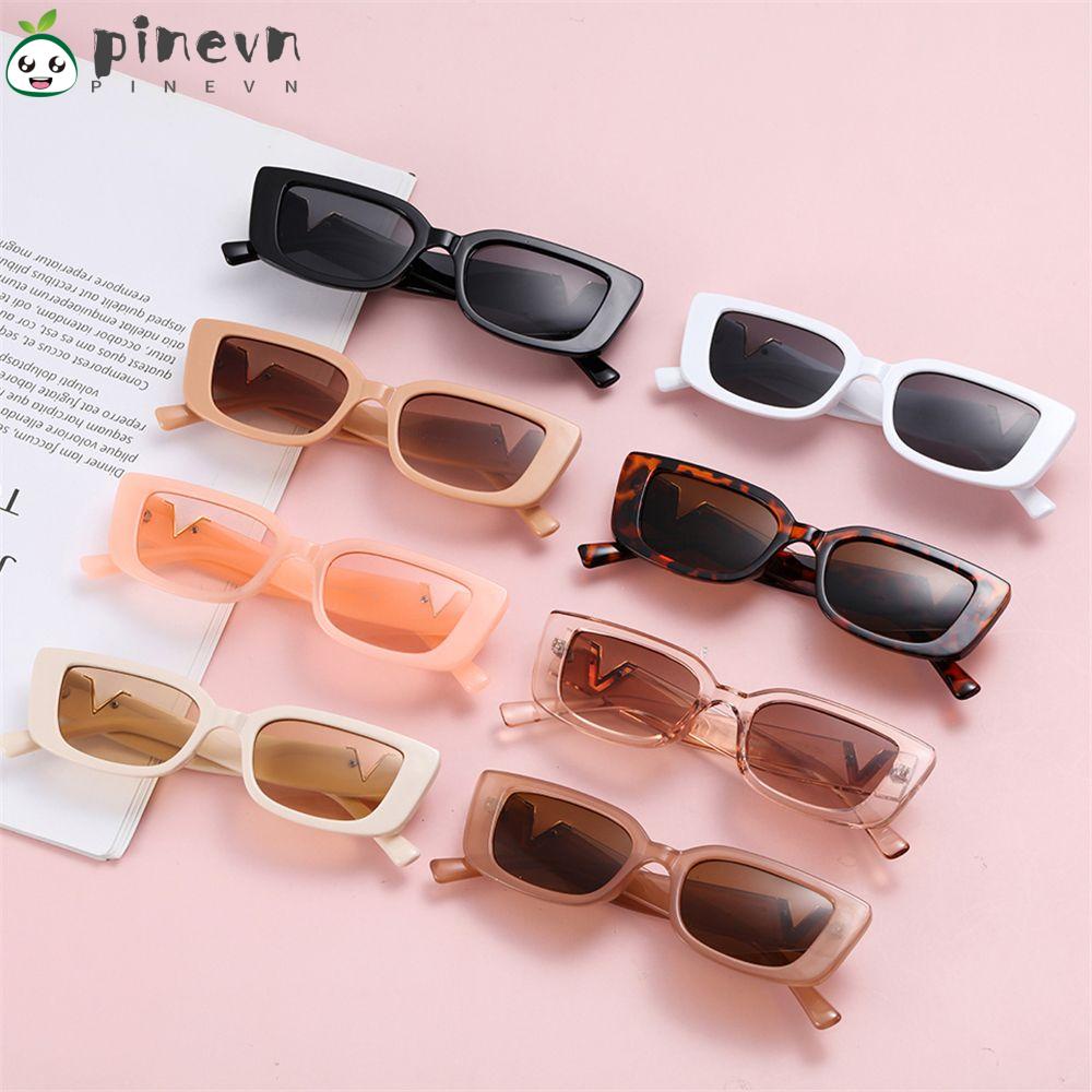 PINEVN Kính Mát Nữ Gọng Bản Lề Kim Loại Sang Trọng Chống Tia UV400