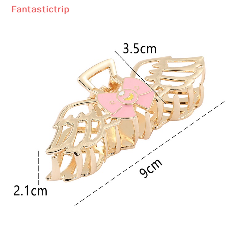 Kẹp Tóc Kim Loại Hình Thủy Thủ Mặt Trăng Phong Cách Nhật Bản Cho Bé Mới