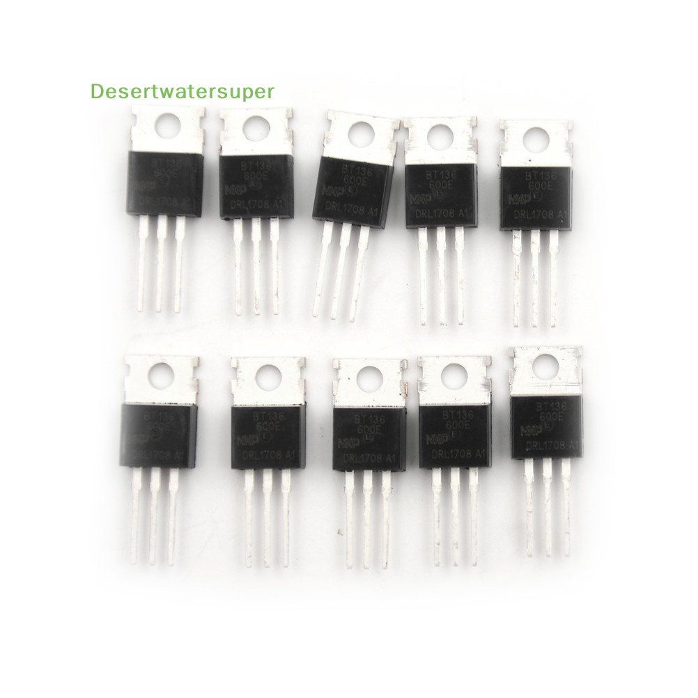 Set 10 Linh Kiện Điện Tử BT136-600E BT136-600 BT136