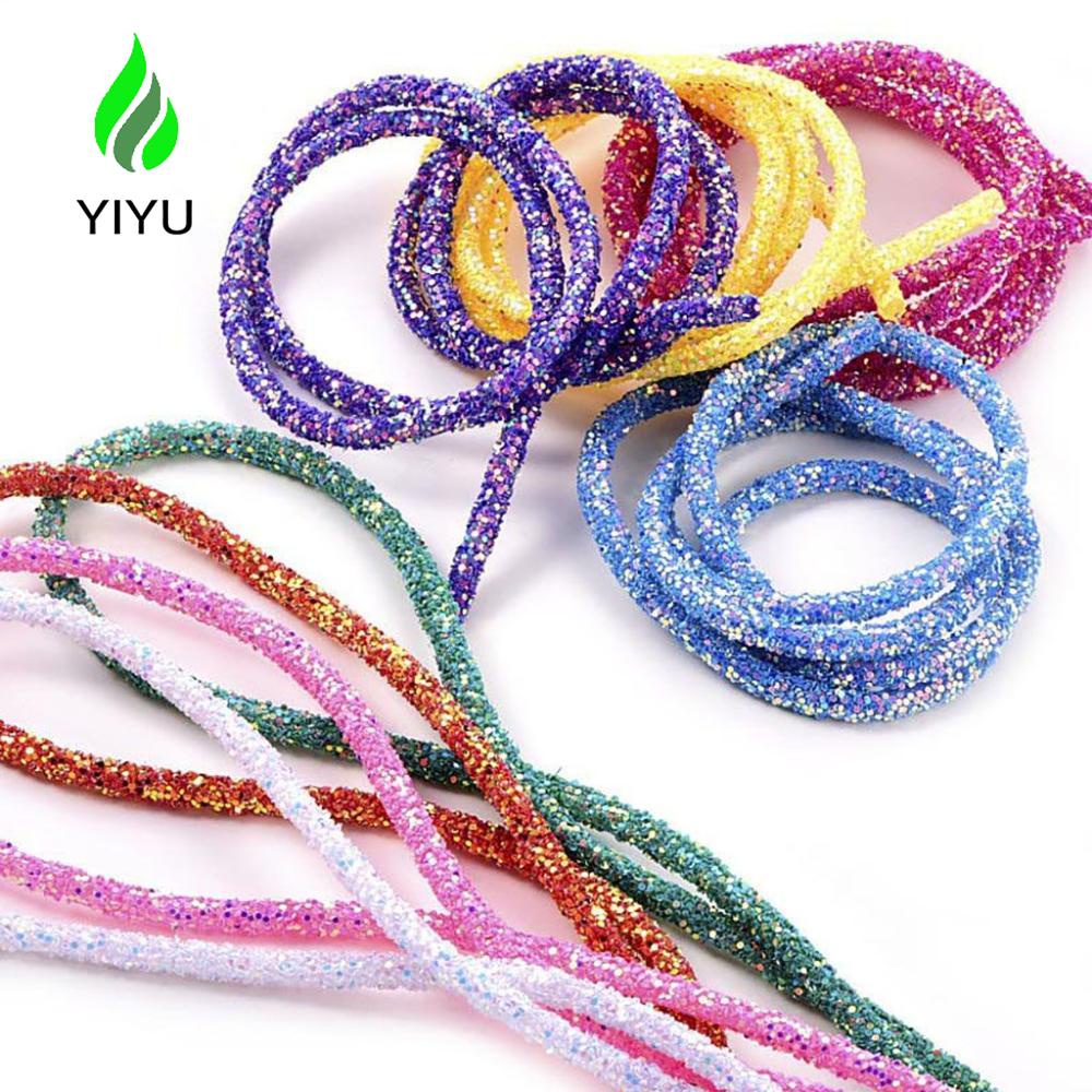 YIYU Dây Kim Tuyến Mềm Mại Nhiều Màu Sắc Dùng Trang Trí Tiệc