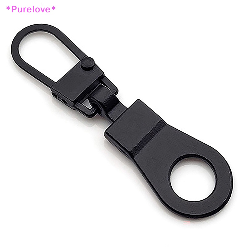 Set 5 Đầu Khóa Kéo Thay Thế Bằng Kim Loại Dành Cho Ba Lô / Ví Có Thể Tháo Rời Mới