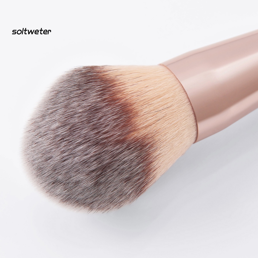 Cọ Trang Điểm Phấn Bắt Sáng Đầu Ống Màu Hạt Dẻ Cỡ Lớn Thoải Mái Dễ Vệ Sinh